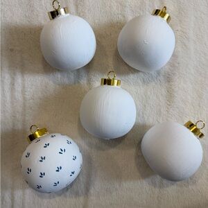 Bundle of Glass Christmas Ornaments